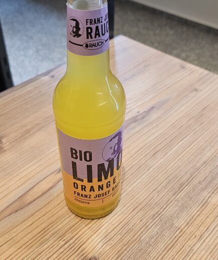 Bio Limonade Orange 0,33Ltr Glasflasche RAUCH